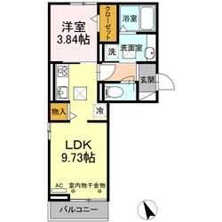 川原町駅 徒歩18分 1階の物件間取画像